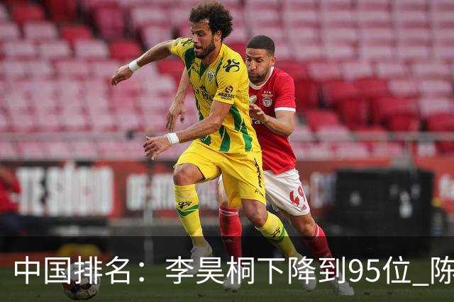 中国排名：李昊桐下降到95位 陈顾新肖博文上升